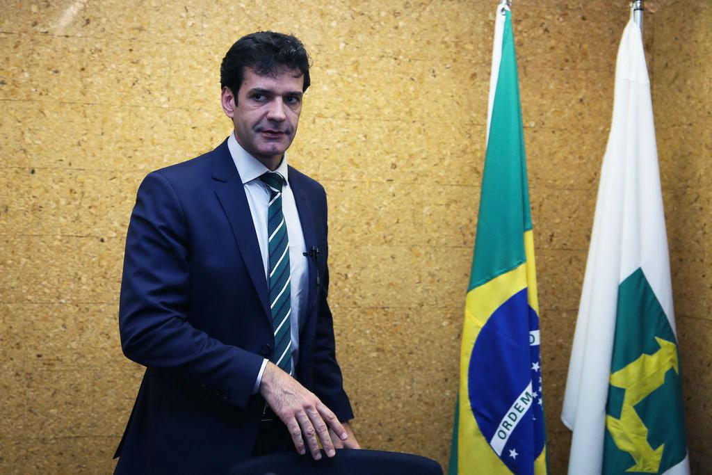 Marcelo Álvaro Antônio: ministro do Turismo falou nesta quarta-feira sobre a nova MP do setor (Valter Campanato/Agência Brasil)