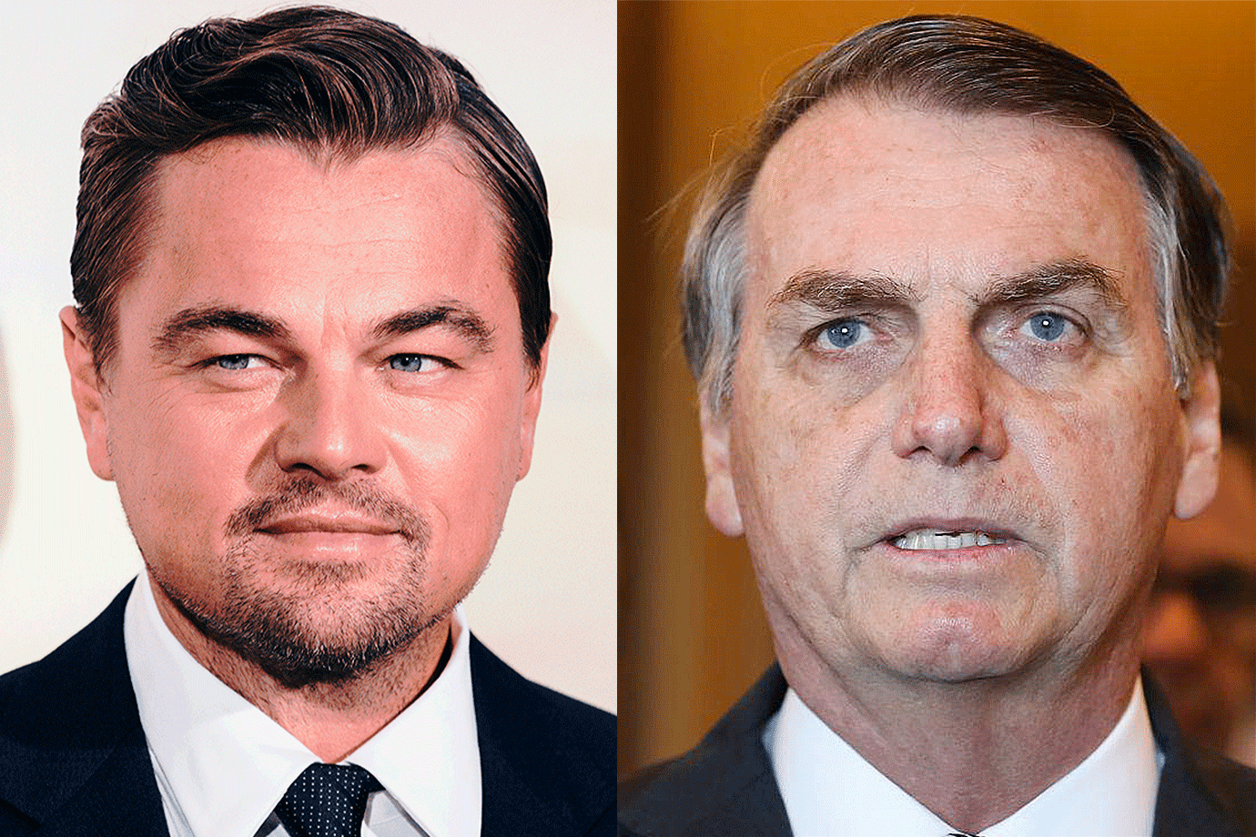 Sem provas, Bolsonaro diz que DiCaprio doou para "tacar fogo na Amazônia'