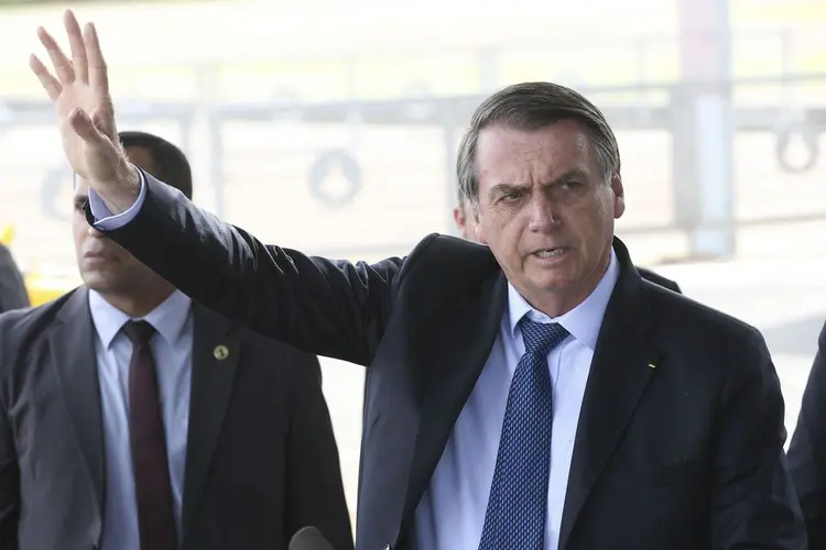 Jair Bolsonaro: presidente anunciou a parlamentares do PSL nesta terça-feira (12) que deixará o partido e espera criar uma nova legenda até março de 2020 (Antonio Cruz/Agência Brasil)