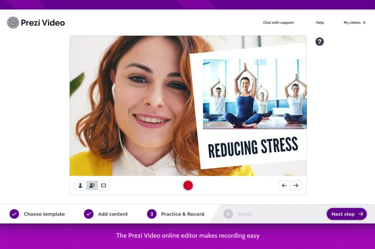 Prezi: nova solução de apresentados permite criar vídeos com animações em vez de slides comuns (Prezi/Divulgação)