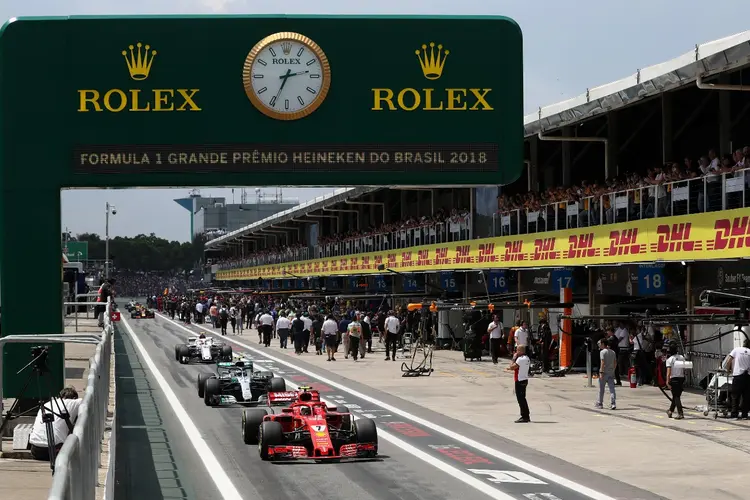 F1: as provas australiana e chinesa foram canceladas no ano passado, quando a pandemia destruiu o calendário esportivo (Rolex/Divulgação)