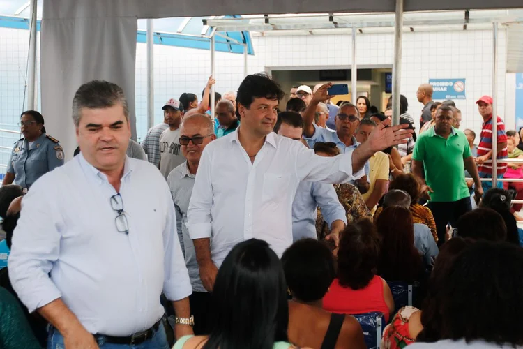 O ministro da Saúde, Luiz Henrique Mandetta: vacinação contra sarampo termina neste sábado (Tomaz Silva/Agência Brasil)