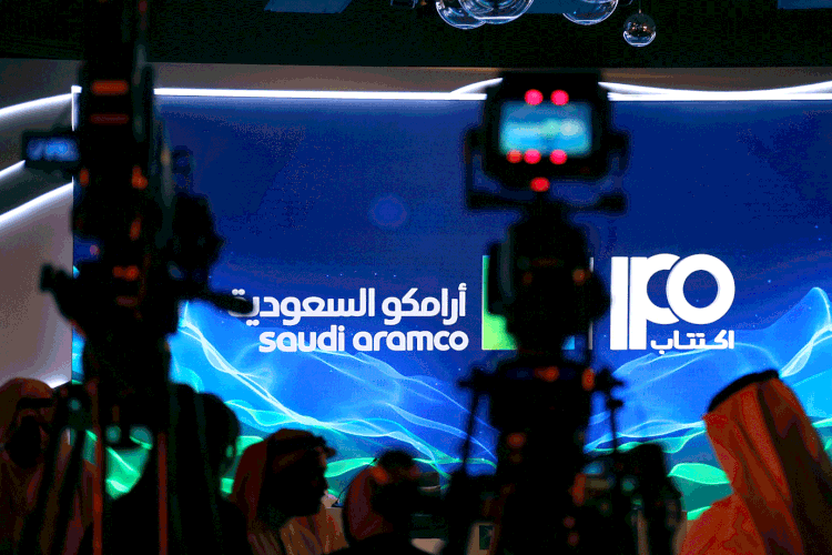 Saudi Aramco: empresa não pôde ser encontrada imediatamente para comentar (Mohammed Al-Nemer/Bloomberg)