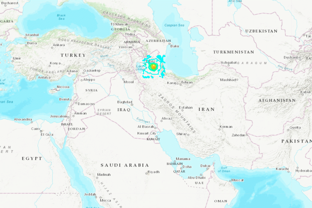 Terremoto de 5,9 graus no Irã deixa 6 mortos e mais de 300 feridos