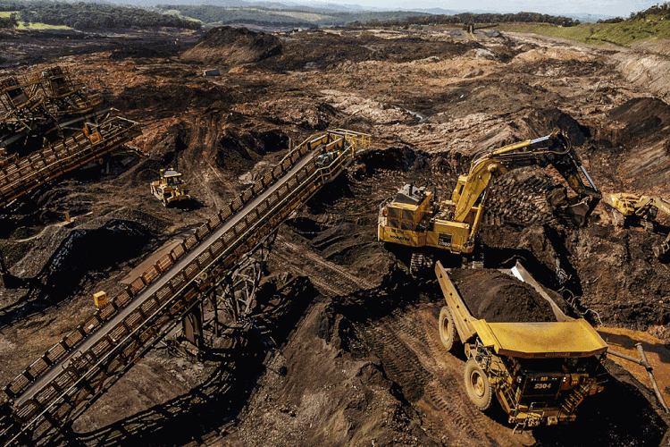 Vale: mineradora manteve a estimativa de produção entre 340 milhões e 355 milhões de toneladas para 2020 (Washington Alves/Reuters)