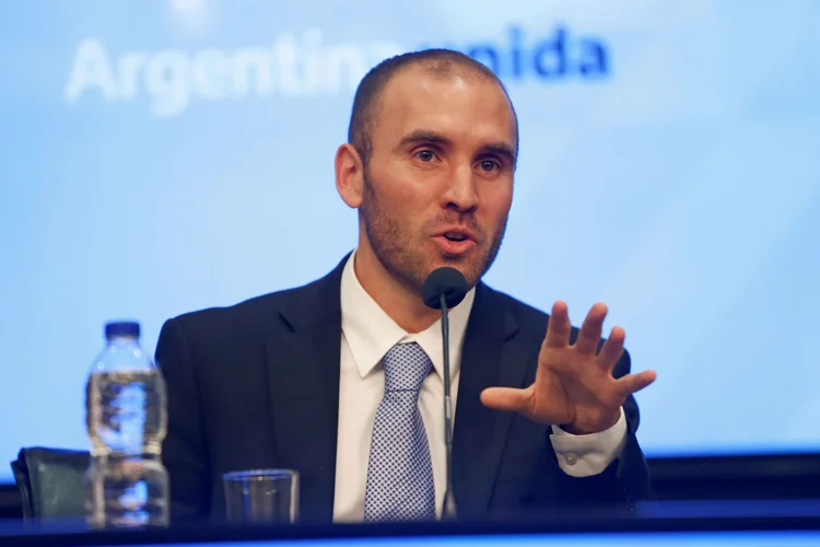 Martín Guzmán: "Queremos ter uma relação construtiva com todos os nossos credores, tanto privados quanto com o FMI" (Mariana Greif/Reuters)