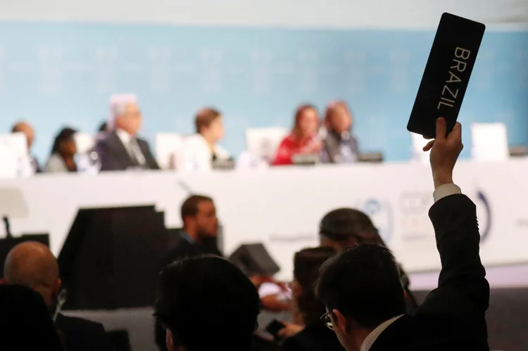 Delegado do Brasil na COP25: países concordaram em limitar a 1,5ºC o aumento da temperatura neste século  (Nacho Doce/Reuters)
