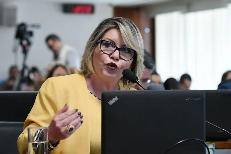 Juíza Selma: em abril, TRE do Mato Grosso já havia cassado o mandato da senadora pela suposta omissão de R$ 1,2 milhão na prestação de contas da campanha (Edilson Rodrigues/Agência Senado)