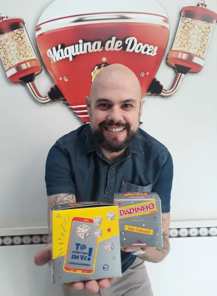 Anderson Siqueira: para o diretor de marketing do Dadinho, o produto apela para a nostalgia dos consumidores (Reprodução/Jornal de Negócios do Sebrae/SP)