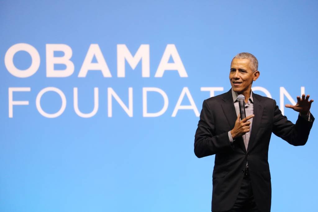 O ex-presidente dos Estados Unidos, Barack Obama: democrata deve pedir mais ímpeto do mundo em frear as mudanças climáticas. (Lim Huey Teng/Reuters)