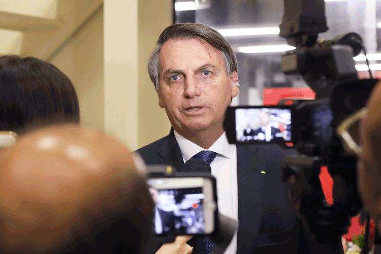 Jair Bolsonaro: "Espero que o mais rápido possível eu encaminhe", disse o presidente sobre a reforma administrativa (Isac Nóbrega/PR/Flickr)