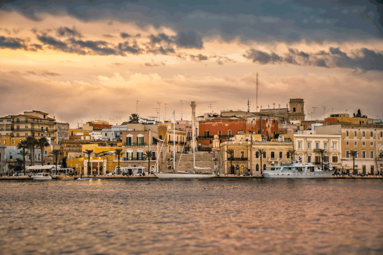 Brindisi: evacuação de parte da cidade começou no início deste domingo (Marco Falcone / EyeEm/Getty Images)