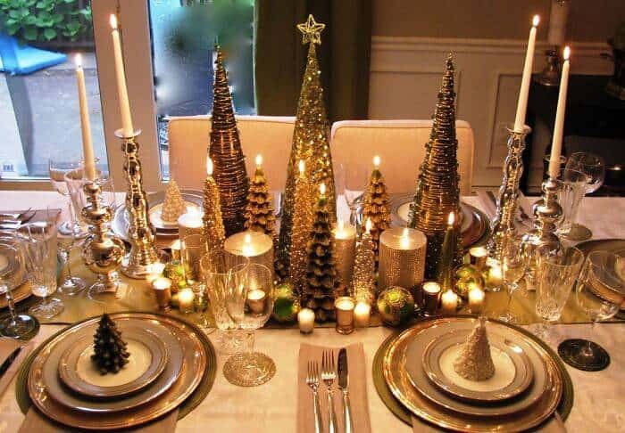 Natal: dicas e truques de decoração para a mesa de jantar | Exame