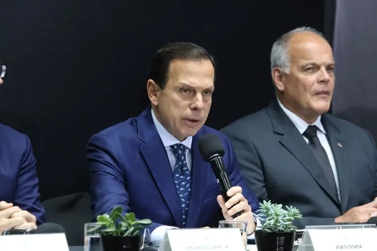 João Doria: em um primeiro momento, governador paulista saiu em defesa da PM, mas agora recuou (Governo do Estado de São Paulo/Divulgação)