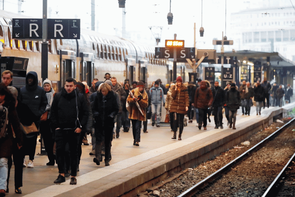 2º dia de greve contra reforma da Previdência é marcado por caos na França