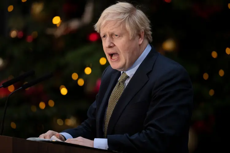 Covid-19: o gabinete de Johnson disse que o conselheiro fez a viagem para que seu filho pudesse ser tratado (Dan Kitwood/Getty Images)