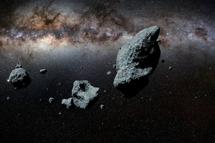 Asteroide: brasileiro descobriu objeto perigoso (dottedhippo/Getty Images)