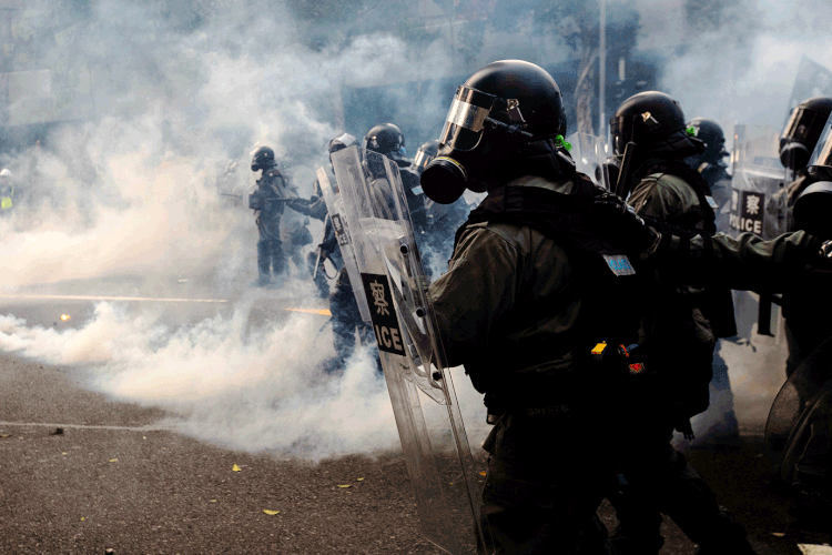 Hong Kong: (Athit Perawongmetha/Reuters)