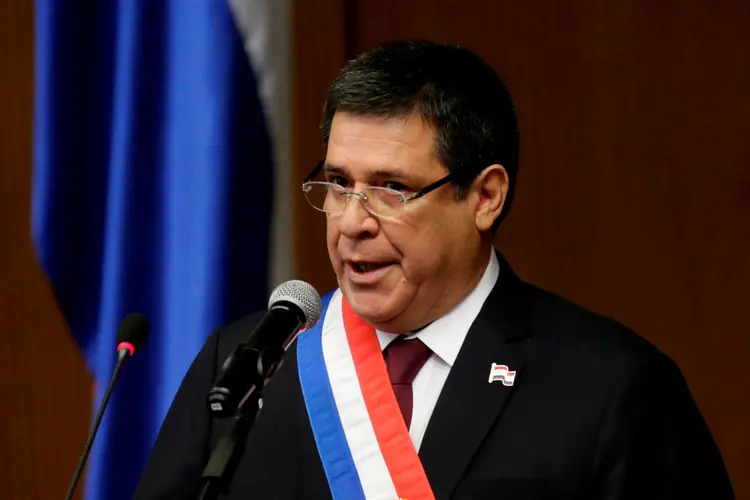 Horácio Cartes: ex-presidente do Paraguai é um dos denunciados pelo Ministério Público (Jorge Adorno/Reuters)