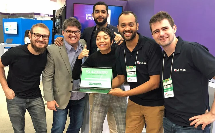 Equipe da Mutual: fintech oferece crédito de até 10 mil reais em prazos de até 18 meses (Mutual/Divulgação)
