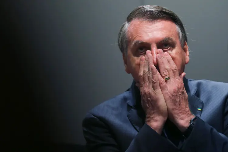 Jair Bolsonaro: o presidente é denunciado por racismo após declarações feitas na live semanal (Adriano Machado/Reuters)