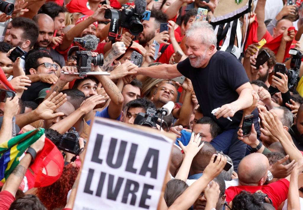 LULA: apoio de alunos de curso de formação política foi criticada pelo idealizador  / REUTERS/Nacho Doce