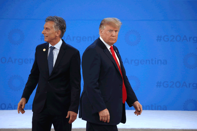 Tarifas: Trump prometeu retomar as tarifas de aço e alumínio do Brasil e da Argentina (Mikhail Svetlov/Getty Images)