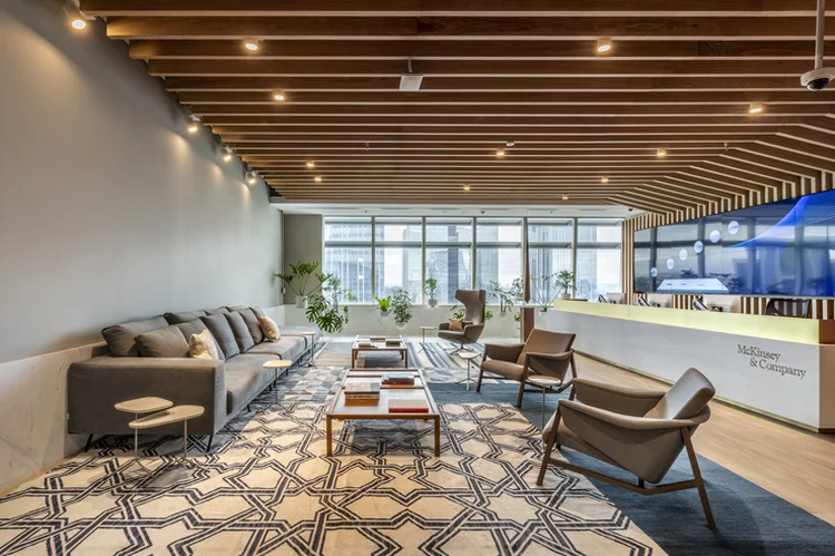 Novo escritório da McKinsey em São Paulo: cidade tem a quinta maior equipe da consultoria no mundo (McKinsey/Divulgação)