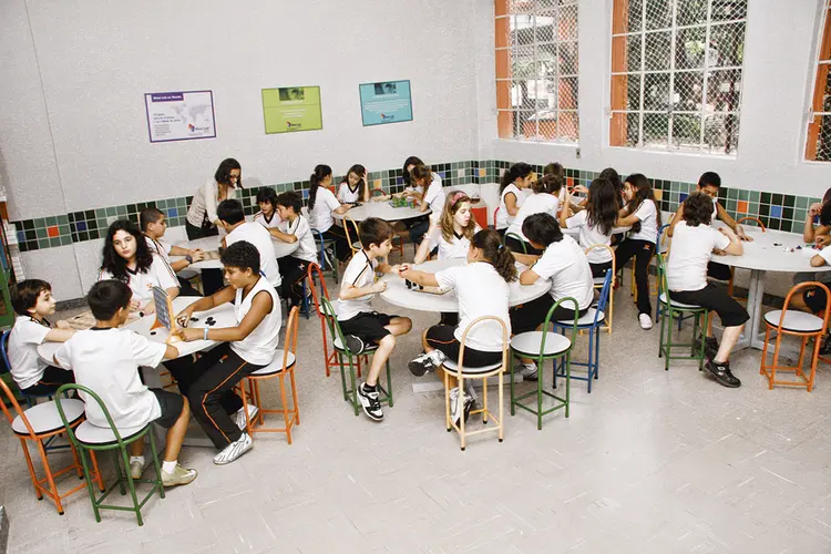 Escola no Brasil: país segue entre os 60 piores dentre 79 avaliados pelo ranking global de educação (Divulgação/Divulgação)