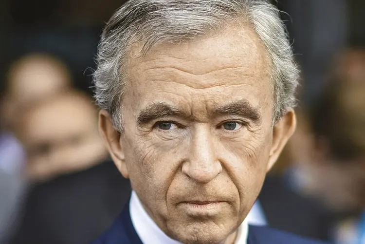 Bernard Arnault: agressividade nas aquisições e apelido de “lobo de cashmere” (Martin Bureau/Reuters)