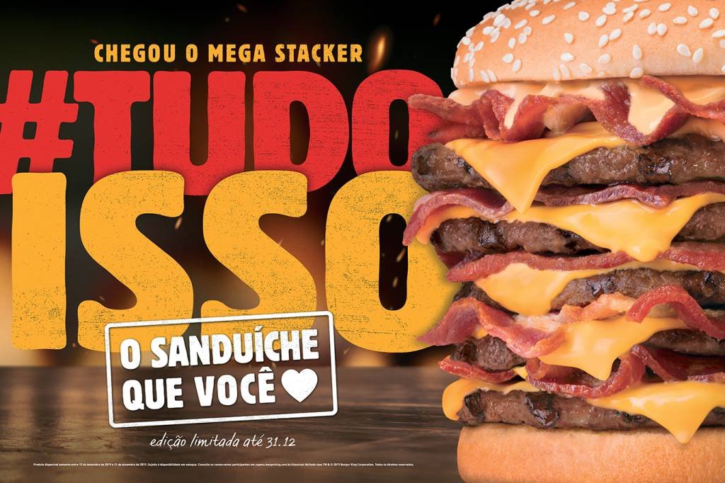 Burger King ironiza slogan do McDonald's em nova campanha