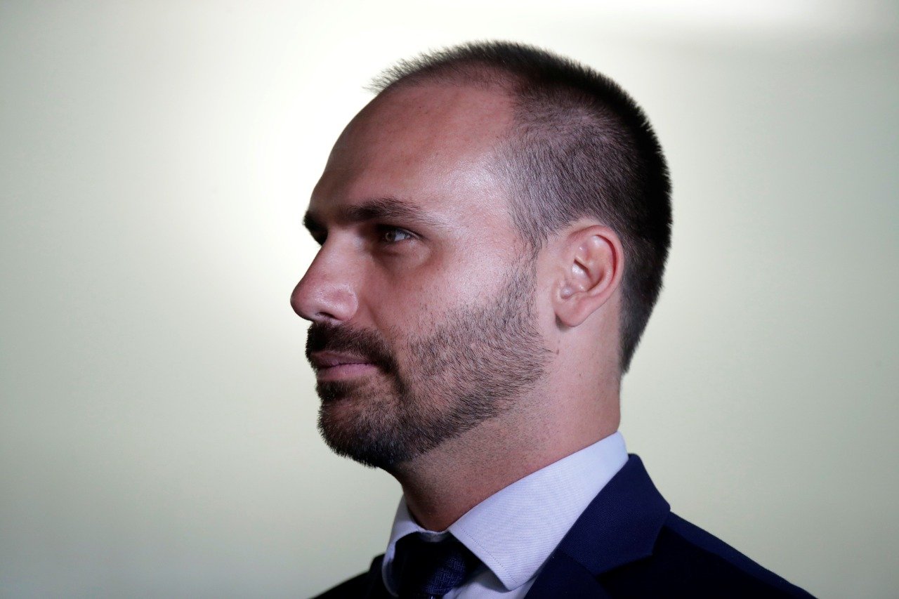 Eduardo Bolsonaro diz esperar novas ações dos EUA após apoio de Trump a Jair Bolsonaro