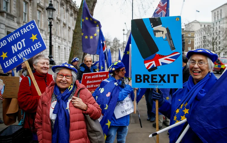 Reino Unido: com aprovação, Boris Johnson conseguiu superar crise política gerada pelo Brexit (Henry Nicholls/Reuters)