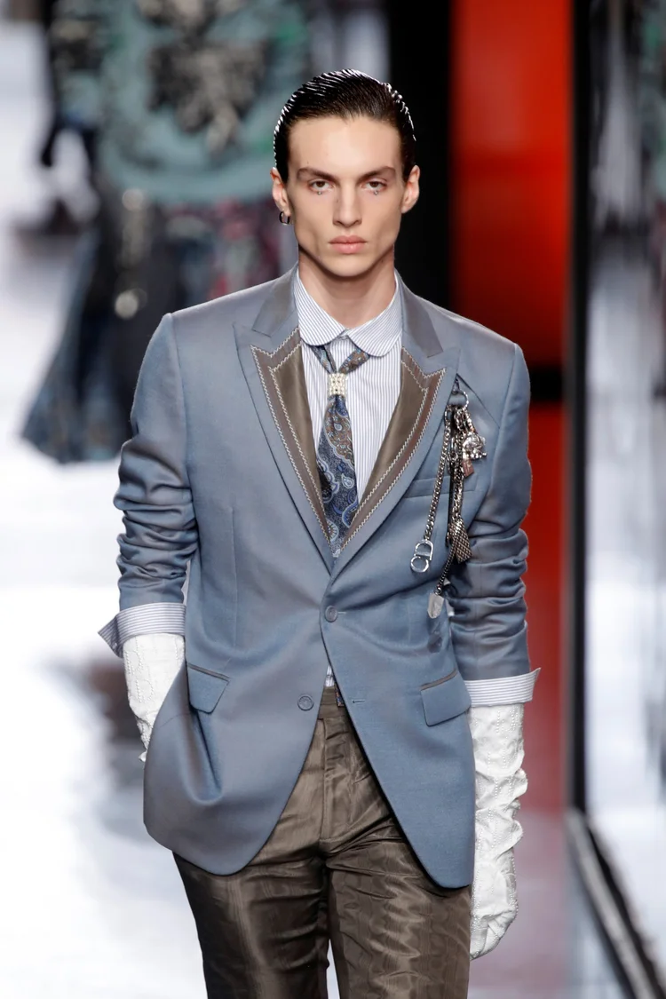 Coleção da Dior em desfile de sexta-feira 17: Semana de moda masculina em Paris (Charles Platiau/Reuters)