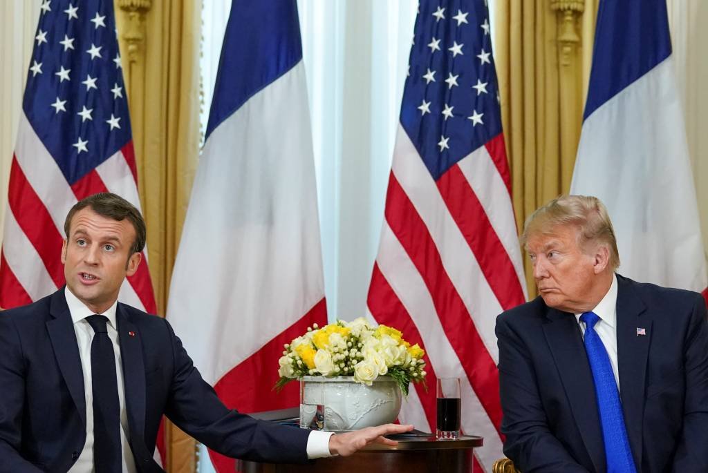Impostos: EUA ameaçaram retaliar a decisão da França de aplicar uma taxa de 3% sobre a receita de serviços digitais no país (Kevin Lamarque/Reuters)