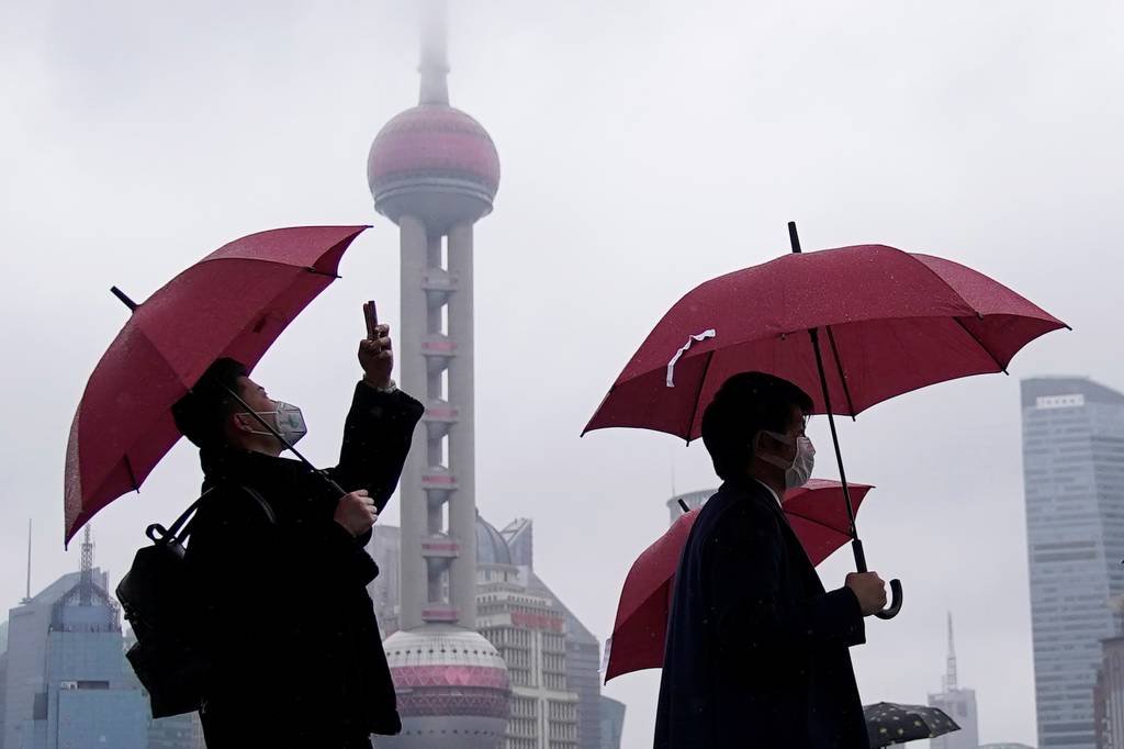 Xangai, China: índice SSEC perdeu 7,72% na bolsa de Xangai, a 2.746,61 pontos (Aly Song/Reuters)