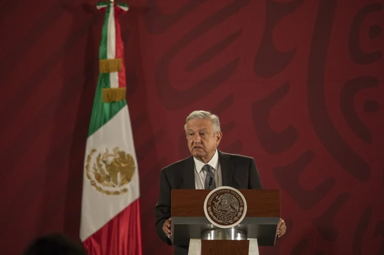 Andrés Manuel López Obrador: presidente do México (Alejandro Cegarra/Bloomberg)