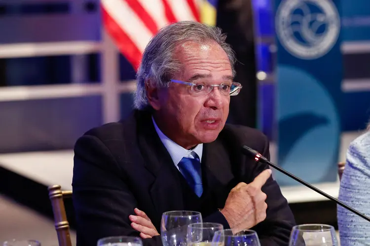 Paulo Guedes: o ministro da economia precisou dar explicações sobre declaração dada em evento no Rio (Alan Santos/PR/Flickr)