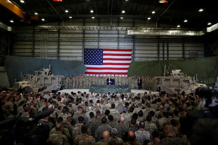 Soldados americanos: Estados Unidos enviam mais tropas para o Oriente Médio e acirra tensão com o Irã (Tom Brenner/Reuters)