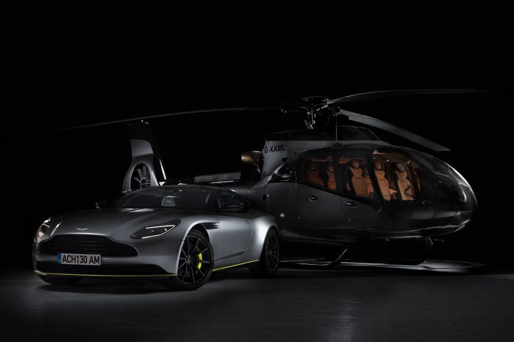 Airbus lança helicóptero em parceria com a Aston Martin