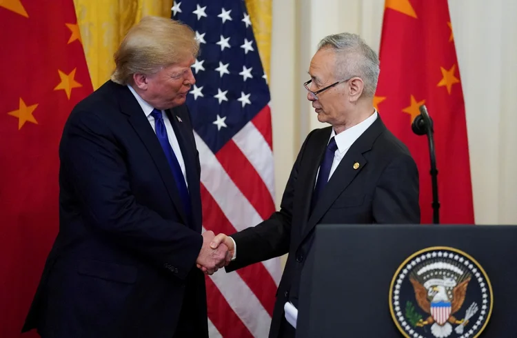 Guerra Comercial: a China anunciou, ontem, que deve crescer mais de 6% em 2020 (Kevin Lamarque/Reuters)