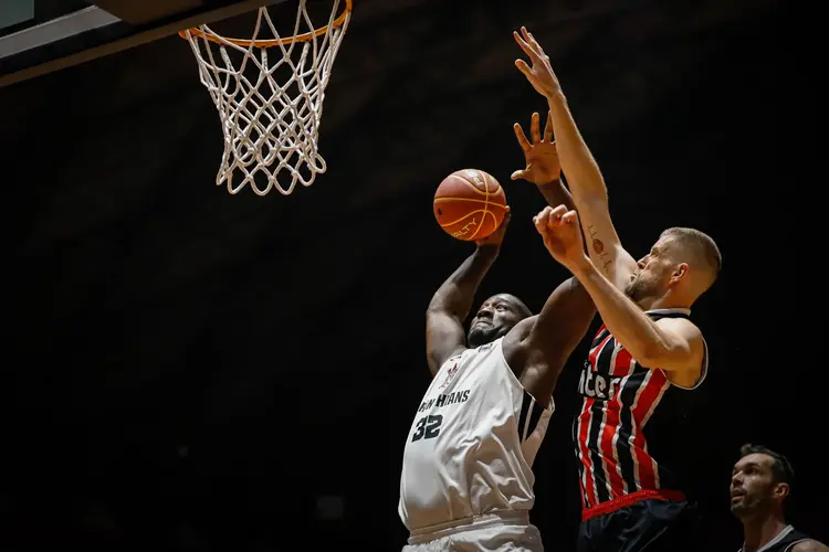 Partida entre Corinthians e São Paulo na NBB: liga de clubes terá partidas transmitidas pela plataforma Twitch (Divulgação/Divulgação)