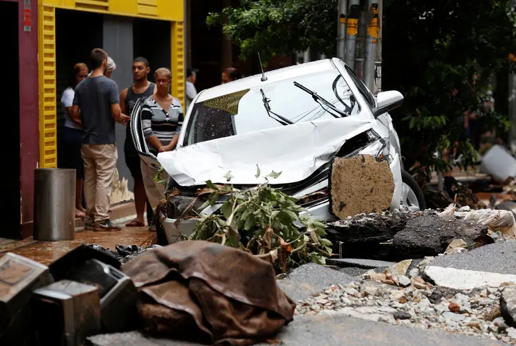 Belo Horizonte: chuvas já mataram ao menos 54 pessoas (Cristiane Mattos/Reuters)