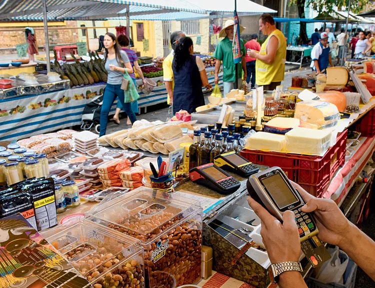 Pequenos negócios: segundo o Sebrae, 60% dos pequenos empreendedores afirmaram não ter conseguido crédito desde o início da crise (Germano Lüders/Exame)