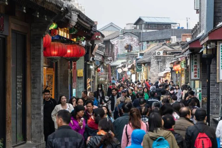 China: risco de contágio cresce com viagens de centenas de milhões de pessoas no ano novo  (Didier Marti/Getty Images)
