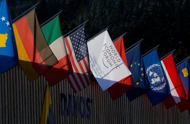 Fórum Econômico Mundial: abertura acontece nesta segunda-feira (Denis Balibouse/Reuters)