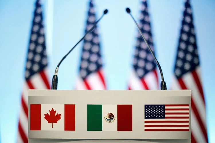 Canadá-México-Estados Unidos: o acordo é uma espécie de reformulação do Nafta (Edgard Garrido/Reuters)