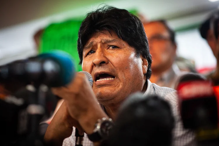 Evo Morales: o ex-presidente boliviano está na Argentina depois de renunciar ao cargo (NurPhoto/Getty Images)