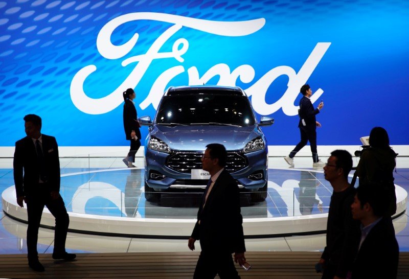 Ford tem queda de 26% nas vendas de veículos na China