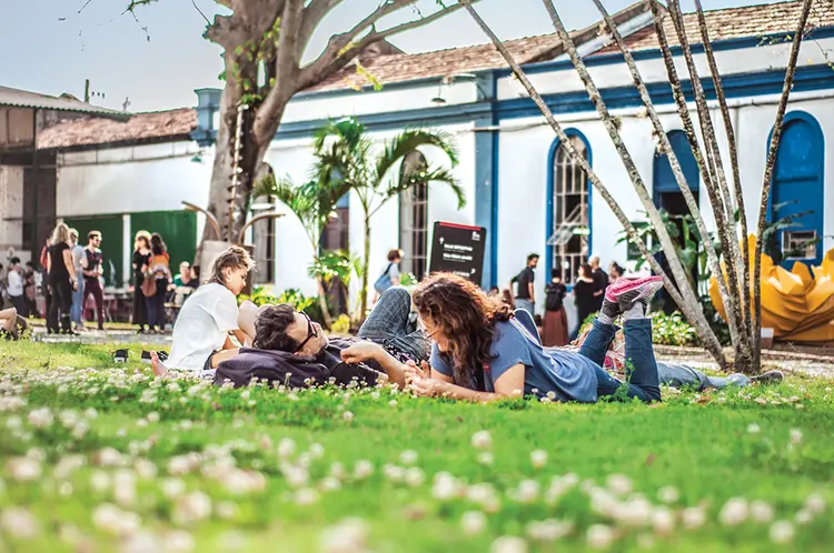 Visitantes no museu paulista: reforma ampla, sala de concerto e instalação de um hotel butique a partir de 2021 (Daniel Noronha/Exame)